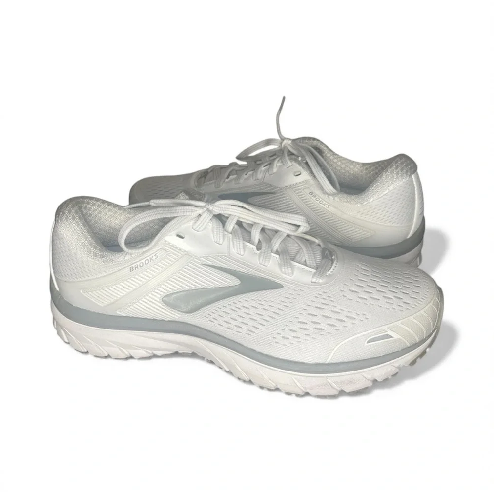 Brooks Adrenaline GTS 18 White Sneaker Size 9 - Picture 15 of 15
